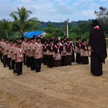  SDIT Al Fikri Ngabang Perkenalkan Pramuka Sebagai Wadah Pen